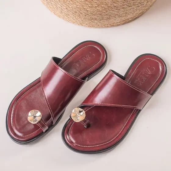 Rasteirinha Feminina Confortável Anel Dedo Flat Verão Estilosa Tendencia Lançamento Moda Leve Moderna Elegante