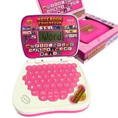 Computador Notebook Laptop Infantil Educativo 2 em 1 Inglês/Português Menino Menina Criança