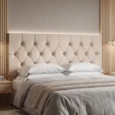 Cabeceira Cama Casal Padrão Modelo Capitonê Fácil Instalação Envio Rápido