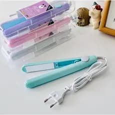 Mini Chapinha Prancha De Cabelo Portátil Com Case Transporte Bivolt Estojo-Promoção