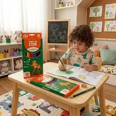 KIT 2 CAIXAS LÁPIS DE COR LEO & LEO 12 CORES SEXTAVADO