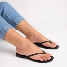 Rasteirinhas Tiras Feminina Super Confortável e Estilosa - Envio Imediato