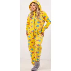 Macacão Soft Feminino Pijama Longo Juvenil Inverno Estampado