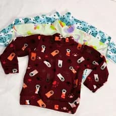 Conjunto Soft Calça e Blusa Infantil Gola Careca Menino e Menina Criança Pijama Inverno Manga Longa