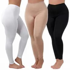 PROMOÇÃO 1 a 3 Calça Anágua Anti Atrito Segunda Pele Proteção Usar Por Baixo Evita Transparência