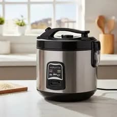 Panela Elétrica de Arroz Agratto PAI6X Inox 127V com Tampa de Vidro 6 Xícaras Original