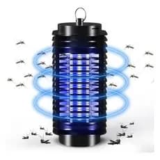 Armadilha Mata Mosquito Pega Inseto Led Luz Choque Eletrico Bivolt