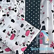 Jogo Americano 6 Peças Estampado Kit De Cozinha 6 Peças - Casa Decoração