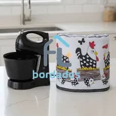 Capa Para Batedeira Estampada - Decoração de Cozinha