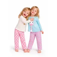 Kit 2 conjunto pijama menina sortida do 2 ao 10