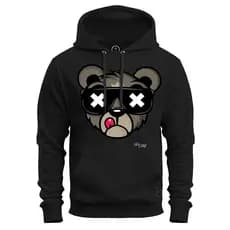 Moletom BLUSA Canguru Premium Unissex Estampado Urso Bolado