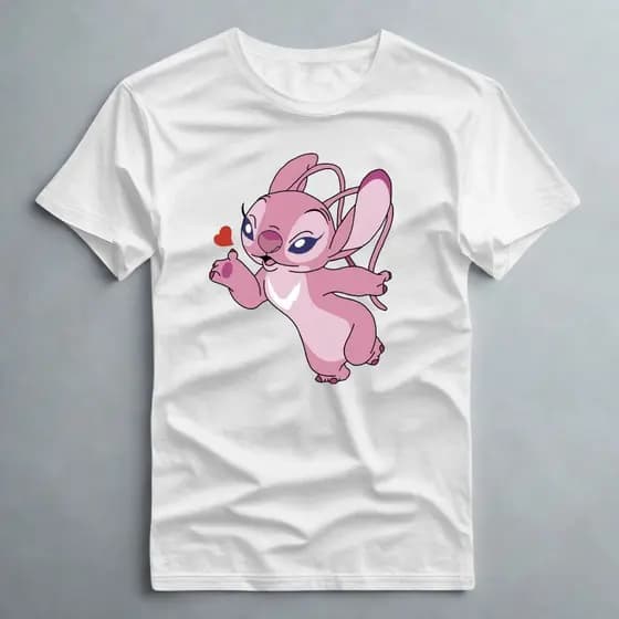 Camiseta Estilo Oversized Feminina Angel Beijinho treetwear T-shirt