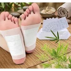 Adesivo Detox para Pés com Ingredientes Naturais para Desintoxicação
