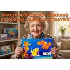Quebra Cabeça Infantil de Papelão Quebra Cabeça Educativo Brinquedo Lembrancinha 40 Peças