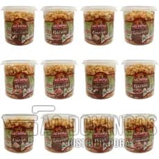 Kit 12 Potes Biscoito Petiscos Salgado 350g cada Delicia Mineira