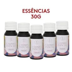 Essências 30g a Base de Óleo para Sabonetes, Aromatizadores, Cremes e Cosméticos - Linha Premium.