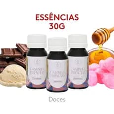 Essências Aromas Doces para Sabonetes, Aromatizador, Cosmético e Difusores elétricos - Linha Premium