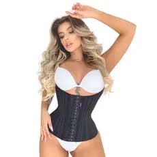 Cinta Modeladora Corset Luxury Alta Costura Redutora de Medidas