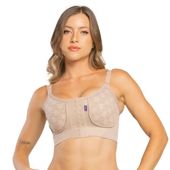 Sutiã Premium Sustentação Alça reforçada Miracle Belt