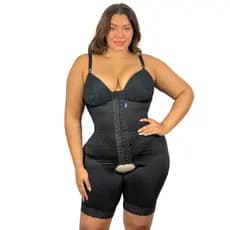 Cinta Modeladora Feminina Macaquinho Com Bojo Miracle Belt