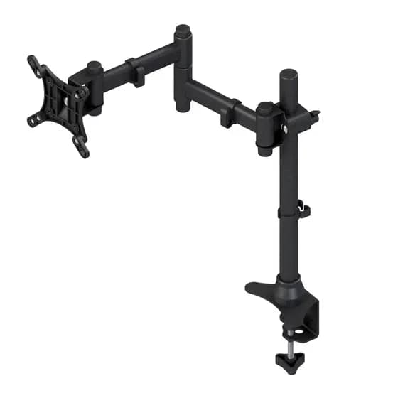 SUPORTE PARA MONITOR DE  10″ A 26″ TRIARTICULADO -GARRA/ MORSA