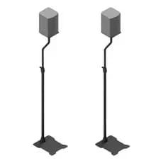 PAR DE SUPORTE PEDESTAL DE CHÃO PARA CAIXAS DE SOM HOME TEACHER SUPORTE CAIXA Acústicas Q930 950