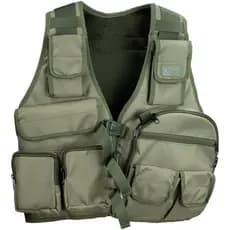 Colete De Pesca Porta Camelback Velcro Para Patch Tecido Resistente