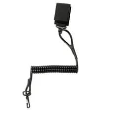 Fiel Tático Retrátil Espiral Militar Para Pistola Policia Airsoft Paintball Agente