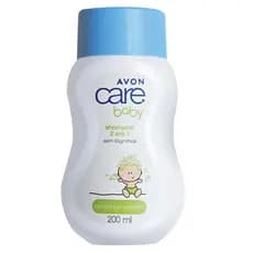 Shampoo 2 em 1 Baby Care Avon cabelo e corpo 100ml