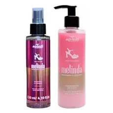 Kit Body Splash Melinda 130ml + Hidratante Corporal + Sabonete lìquido Melinda 180g - Apinil