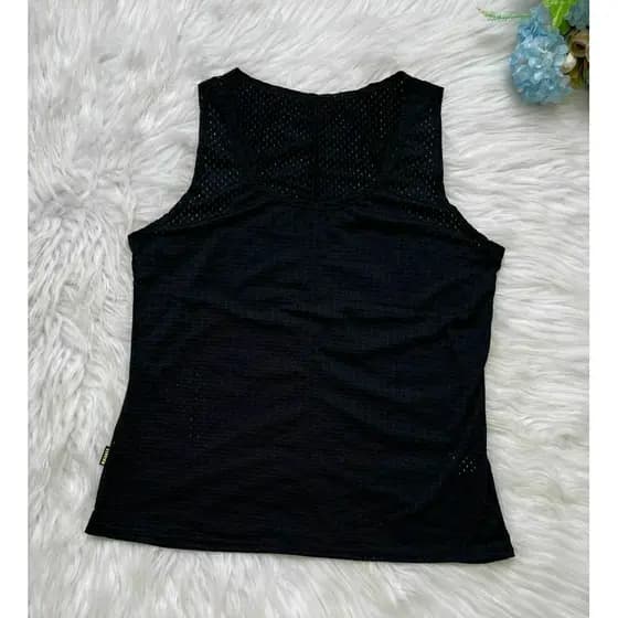 Camiseta / regata academia Dry Pólo furadinha poliamida Viveza Fitness