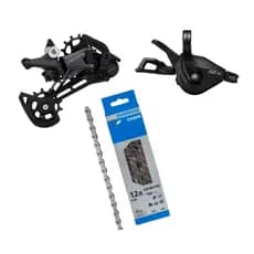 Kit Shimano Deore M6100 12v Cambio / Passador / Corrente Nf