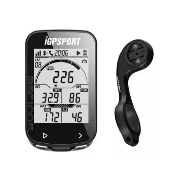 Ciclocomputador IGSPort GPS BSC 100 com suporte guidão