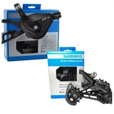 Kit Grupo Trocador + Cambio Traseiro Shimano Deore M6100 12 velocidades 1x12 12v COM NOTA FISCAL