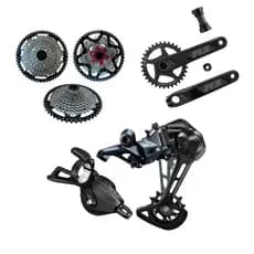 Grupo Shimano 12V SLX 7100 Cassete HG e pedivela HG