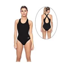 Maiô Natação Speedo  Cross Costas Cruzadas Treinamento Piscina Mar Praia