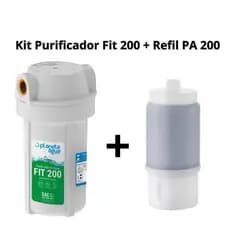 Kit Purificador de Água Fit 200 + Refil PA 200 Planeta Água