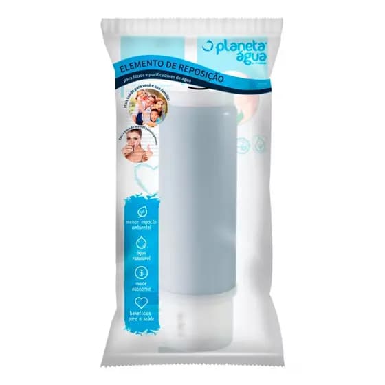 Refil Purificador de Água PA 230 Rosca Especial Planeta Água Bebedouro Torneira 1091A