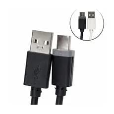 Cabo USB Tipo-c 95cm Reforçado Cor Preto