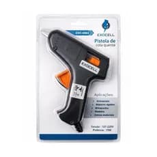 Pistola de Cola Quente 15W Bivolt 127–220V Ideal para Artesanato e Reparos
