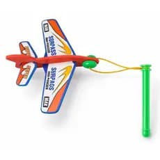 Avião de EVA Brinquedo Lançador de Plastico