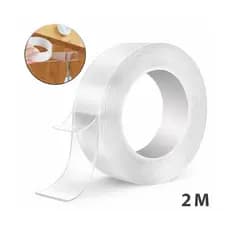 Fita Dupla Face 2m Super Forte Transparente