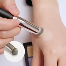 3 Pçs Pincéis De Maquiagem Fundação Pó Corretivo Mistura Blush Escova Profissional Cosméticos Beleza Rosto Ferramentas