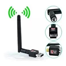 Adaptador WiFi USB 3.0 1200Mbps Antena Externa Receptor Wireless 802.11N para PC e Notebook