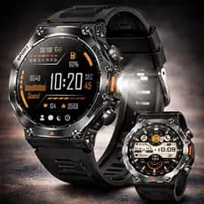 2026 Swim Smartwatch À Prova D'água Relógio Inteligente Lanterna Amoled Esporte Para Homens Mulheres