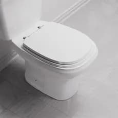Tampa De Vaso Sabatini Branco Para Bacia Icasa 6lpf