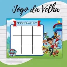 5 Jogo da velha personalizado