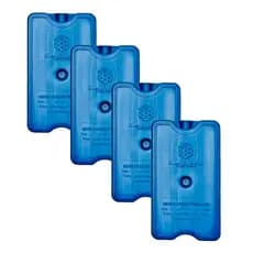 Kit 4 Gelo em Gel Artificial Reutilizável Rígido 400ml - 4 Unidades