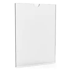Display Acrílico A4 Porta Folha 30x21cm Expositor Vertical De Parede