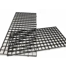 Colmeia Plastica 15x30x0,7 cm Divisoria P/ Aquario Furos 8mm 1 pç